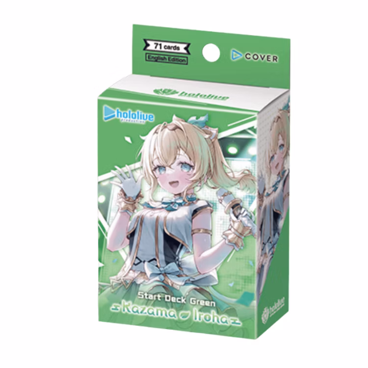 Hololive Start Deck - SD06: Start Deck: Green Kazama Iroha