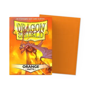 Sleeves - Dragon Shield: Orange - Matte