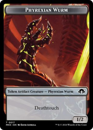 Phyrexian Wurm Token - 17