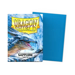 Sleeves - Dragon Shield: Sapphire - Matte