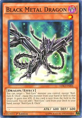 Black Metal Dragon - LDK2-ENJ06: Legendary Decks II