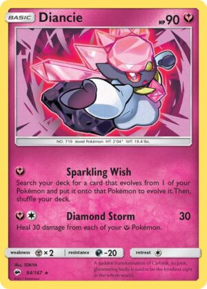 Diancie - 94/147: SM - Burning Shadows