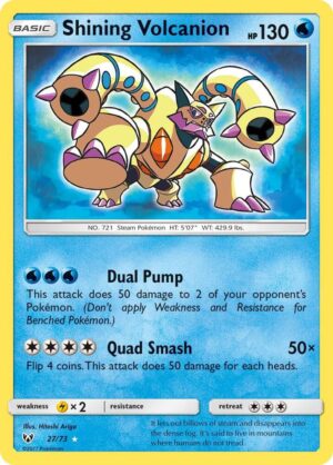 Shining Volcanion - 27/73: Shining Legends