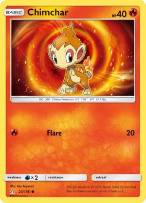 Chimchar (20) - 20/156: SM - Ultra Prism