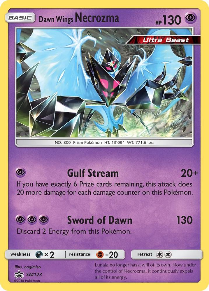 Dawn Wings Necrozma - SM123 - SM123: SM Promos
