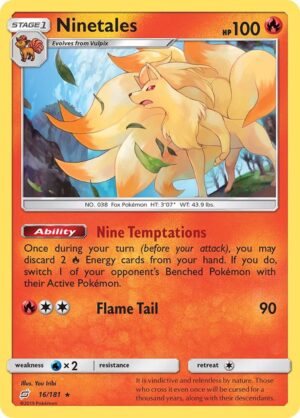 Ninetales - 16/181: SM - Team Up