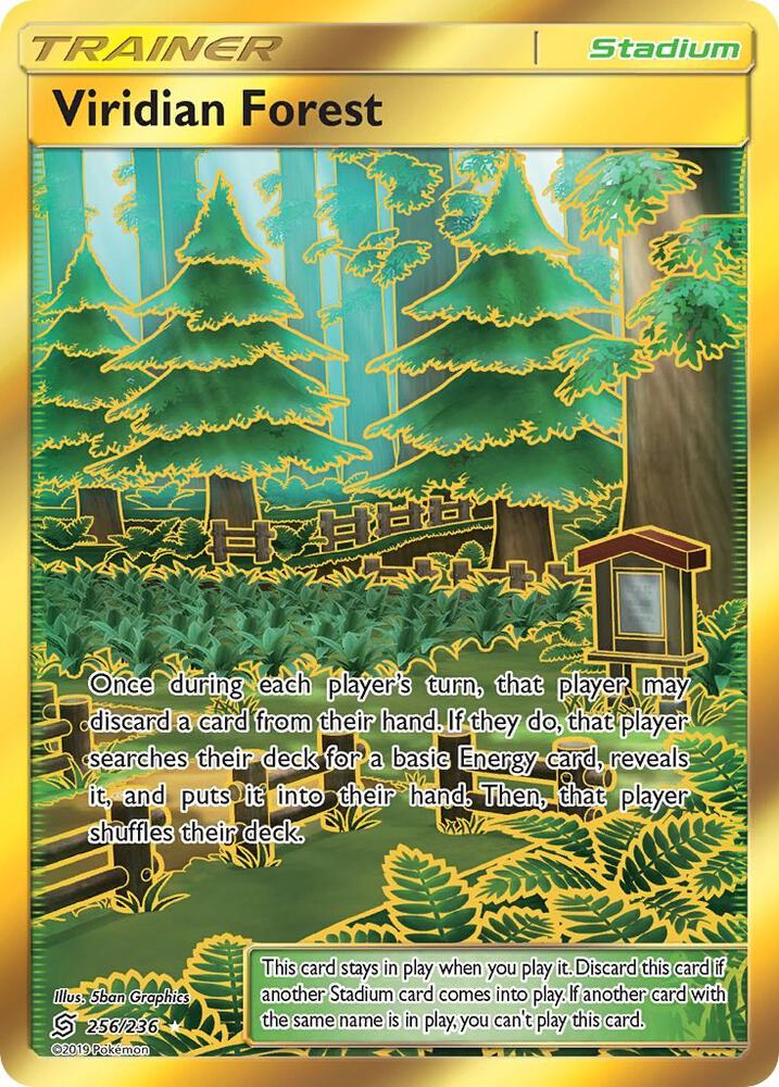 Viridian Forest (Secret) - 256/236: SM - Unified Minds