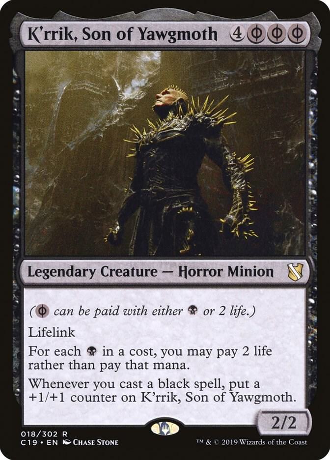 K'rrik, Son of Yawgmoth - 18: Commander 2019