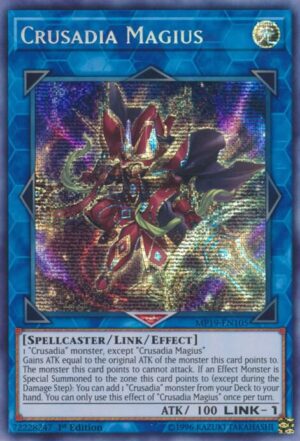 Crusadia Magius - MP19-EN105: 2019 Gold Sarcophagus Tin Mega Pack