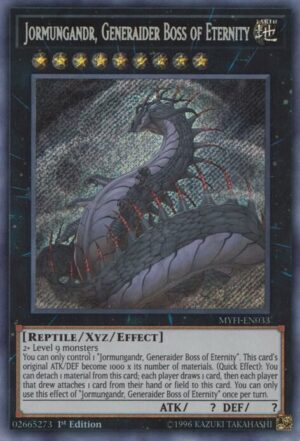Jormungandr, Generaider Boss of Eternity - MYFI-EN033: Mystic Fighters
