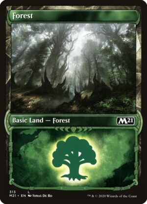 Forest (Showcase) - 313: Core Set 2021