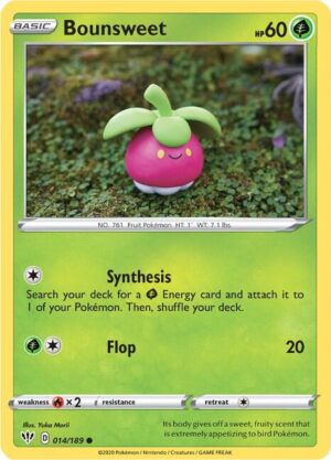 Bounsweet - 014/189: SWSH03: Darkness Ablaze