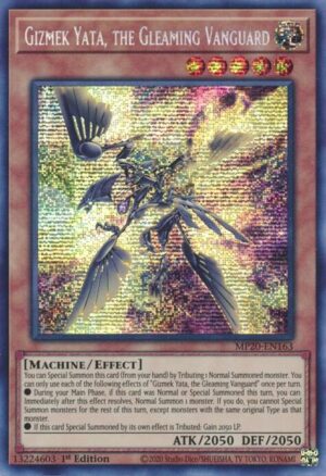 Gizmek Yata, the Gleaming Vanguard - MP20-EN163: 2020 Tin of Lost Memories