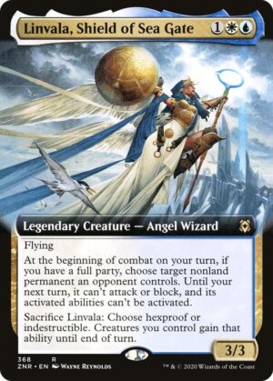 Linvala, Shield of Sea Gate (Extended Art) - 368: Zendikar Rising