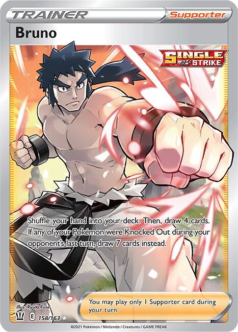 Bruno (Full Art) - 158/163: SWSH05: Battle Styles