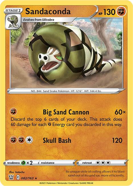 Sandaconda - 082/163: SWSH05: Battle Styles