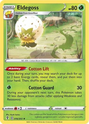 Eldegoss - 016/203: SWSH07: Evolving Skies