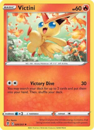 Victini - 020/203: SWSH07: Evolving Skies