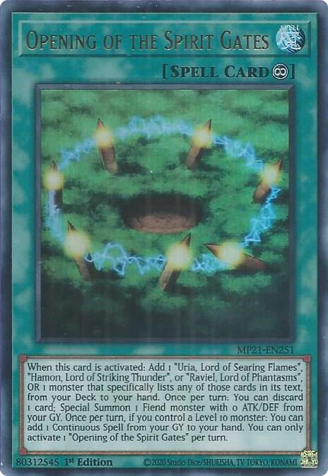 Opening of the Spirit Gates - MP21-EN251: 2021 Tin of Ancient Battles