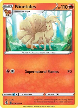 Ninetales (30) - 030/264: SWSH08: Fusion Strike