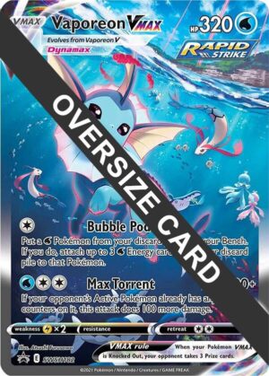 Vaporeon VMAX - SWSH182 - SWSH182: Jumbo Cards