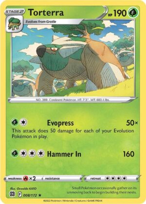 Torterra - 008/172: SWSH09: Brilliant Stars
