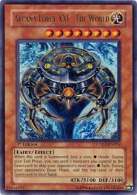 Arcana Force XXI - The World - LODT-EN016: Light of Destruction