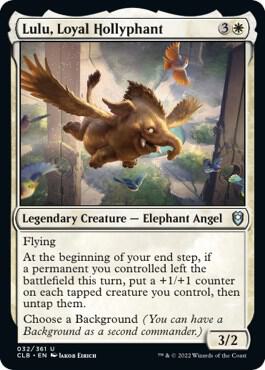 Lulu, Loyal Hollyphant - 32: Commander Legends: Battle for Baldur's Gate