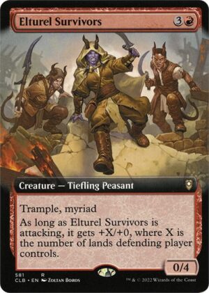 Elturel Survivors (Extended Art) - 581: Commander Legends: Battle for Baldur's Gate