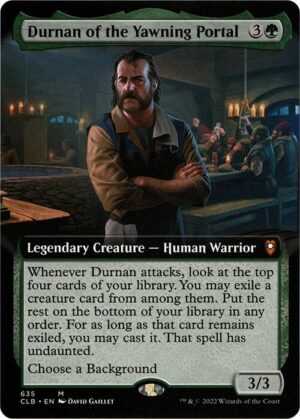 Durnan of the Yawning Portal (Extended Art) - 635: Commander Legends: Battle for Baldur's Gate
