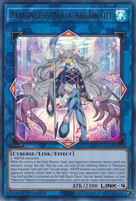 Marincess Aqua Argonaut - LED9-EN034: Legendary Duelists: Duels From the Deep