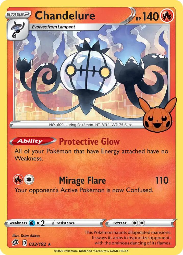 Chandelure - 033/192: Trick or Trade BOOster Bundle