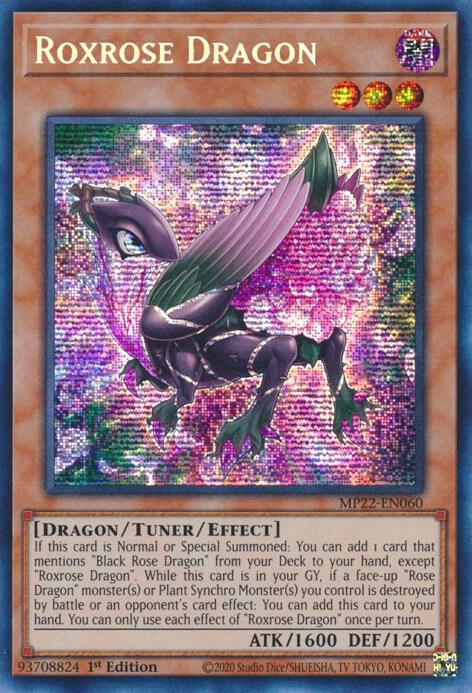 Roxrose Dragon - MP22-EN060: 2022 Tin of the Pharaoh's Gods