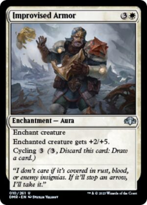 Improvised Armor - 10: Dominaria Remastered