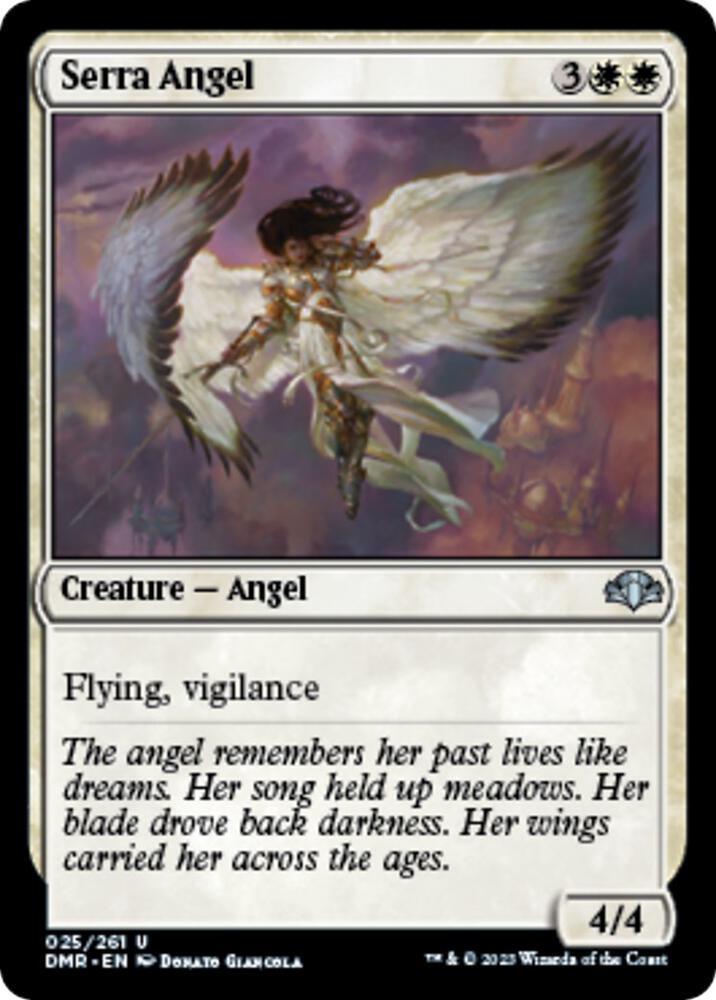 Serra Angel - 25: Dominaria Remastered