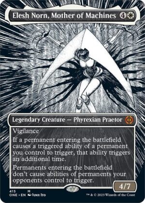 Elesh Norn, Mother of Machines (Borderless) - 415: Phyrexia: All Will Be One
