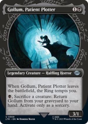 Gollum, Patient Plotter (Showcase) - 309: Universes Beyond: The Lord of the Rings: Tales of Middle-earth