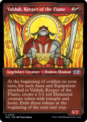 Valduk, Keeper of the Flame - 24: March of the Machine: Multiverse Legends
