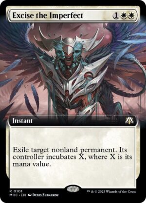 Excise the Imperfect (Extended Art) - 101: Commander: March of the Machine