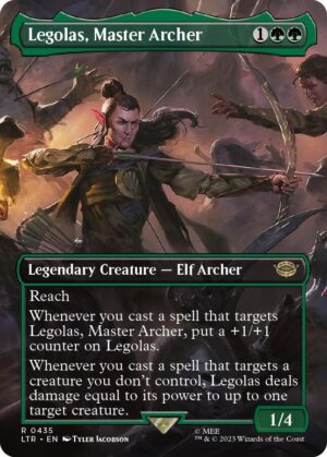 Legolas, Master Archer (Borderless) - 435: Universes Beyond: The Lord of the Rings: Tales of Middle-earth