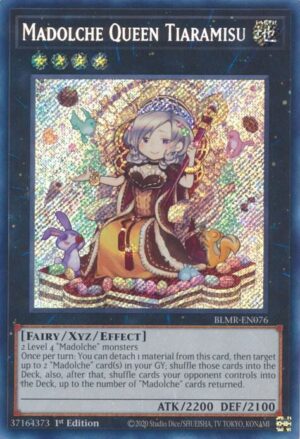 Madolche Queen Tiaramisu - BLMR-EN076: Battles of Legend: Monstrous Revenge