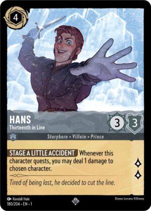 Hans - Thirteenth in Line - 180/204: The First Chapter