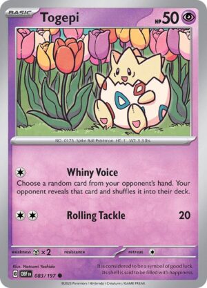 Togepi - 083/197: SV03: Obsidian Flames