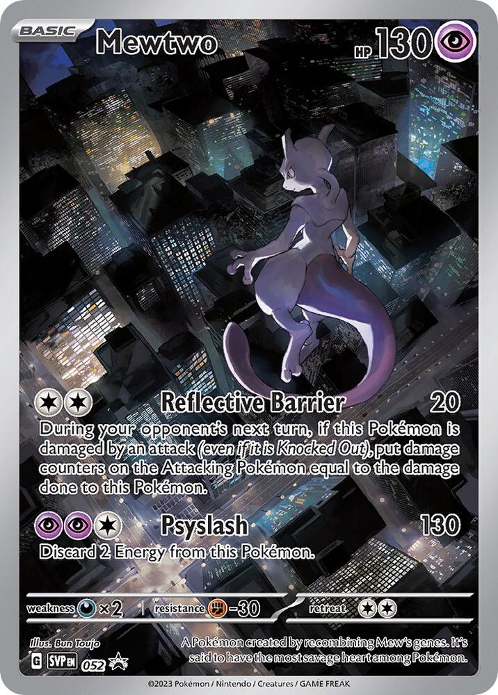 Mewtwo - 052: SV: Scarlet & Violet Promo Cards (DM)