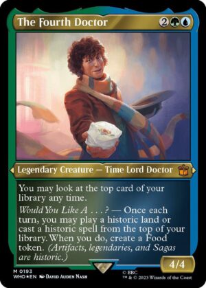 The Fourth Doctor (Display Commander) - Thick Stock - 193: Universes Beyond: Doctor Who