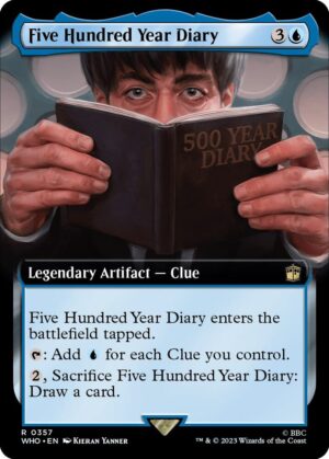 Five Hundred Year Diary (Extended Art) - 357: Universes Beyond: Doctor Who