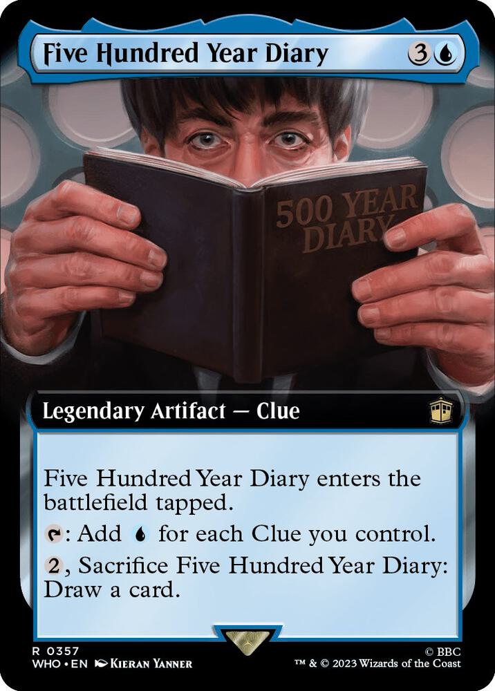 Five Hundred Year Diary (Extended Art) - 357: Universes Beyond: Doctor Who