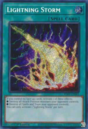 Lightning Storm (Secret Rare) - RA01-EN061: 25th Anniversary Rarity Collection