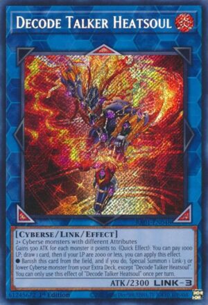 Decode Talker Heatsoul (Secret Rare) - RA01-EN048: 25th Anniversary Rarity Collection