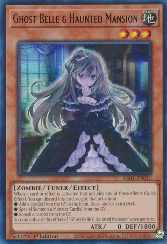 Ghost Belle & Haunted Mansion (UR) - RA01-EN011: 25th Anniversary Rarity Collection